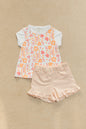 @CONJUNTO SHORT NIÑA BEBE BOLERITO