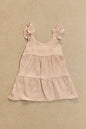 @Vestido Plano Boleros Niña Junior
