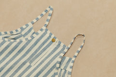 @Vestido Niña Plano Rayas