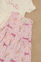 Set Vestidos Niña Bebe eco x 2