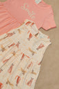 Set Vestidos Niña Bebe eco x 2