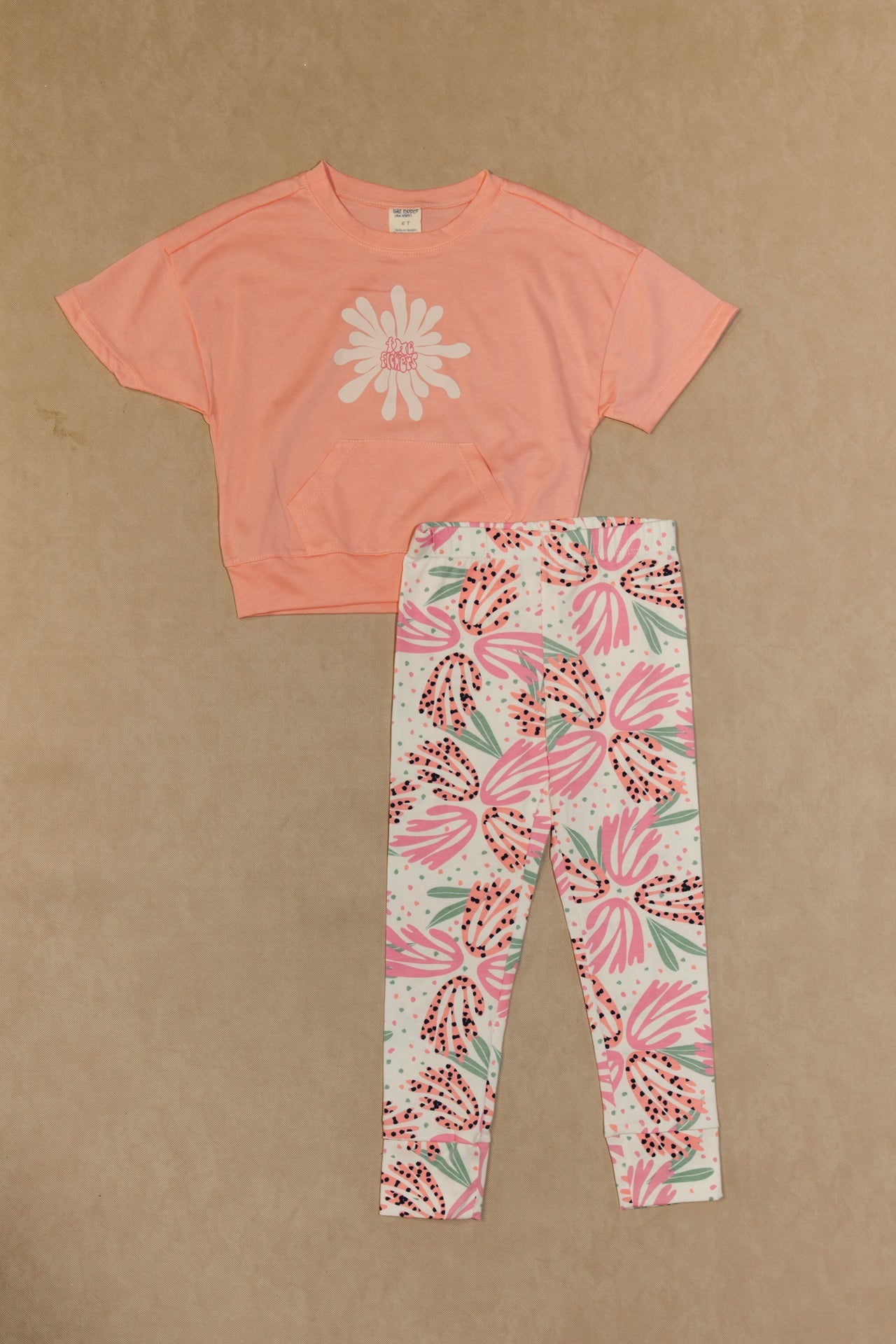 Set Legigngs Niña The Flowers