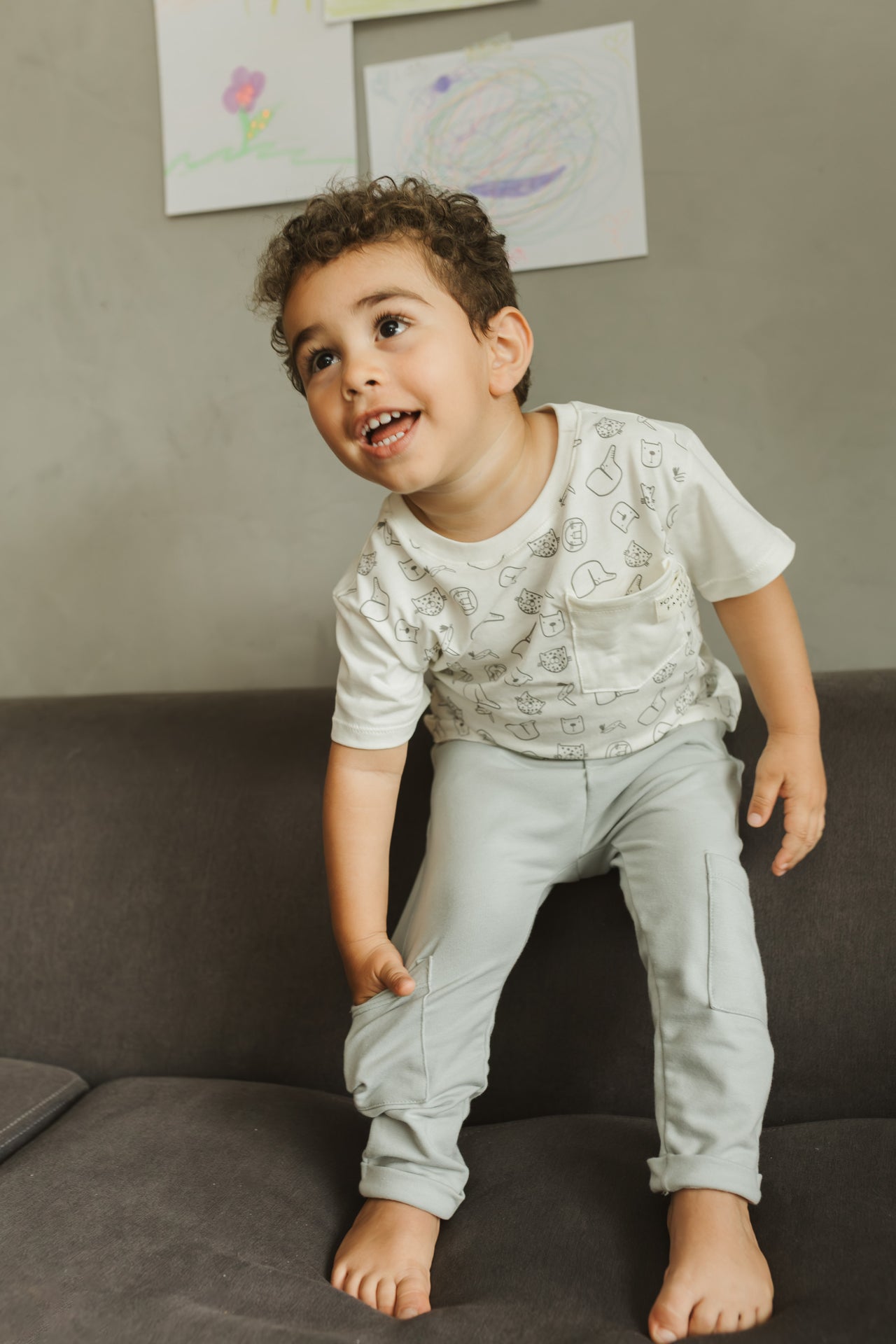 Set Jogger  Niño Bebe Animals