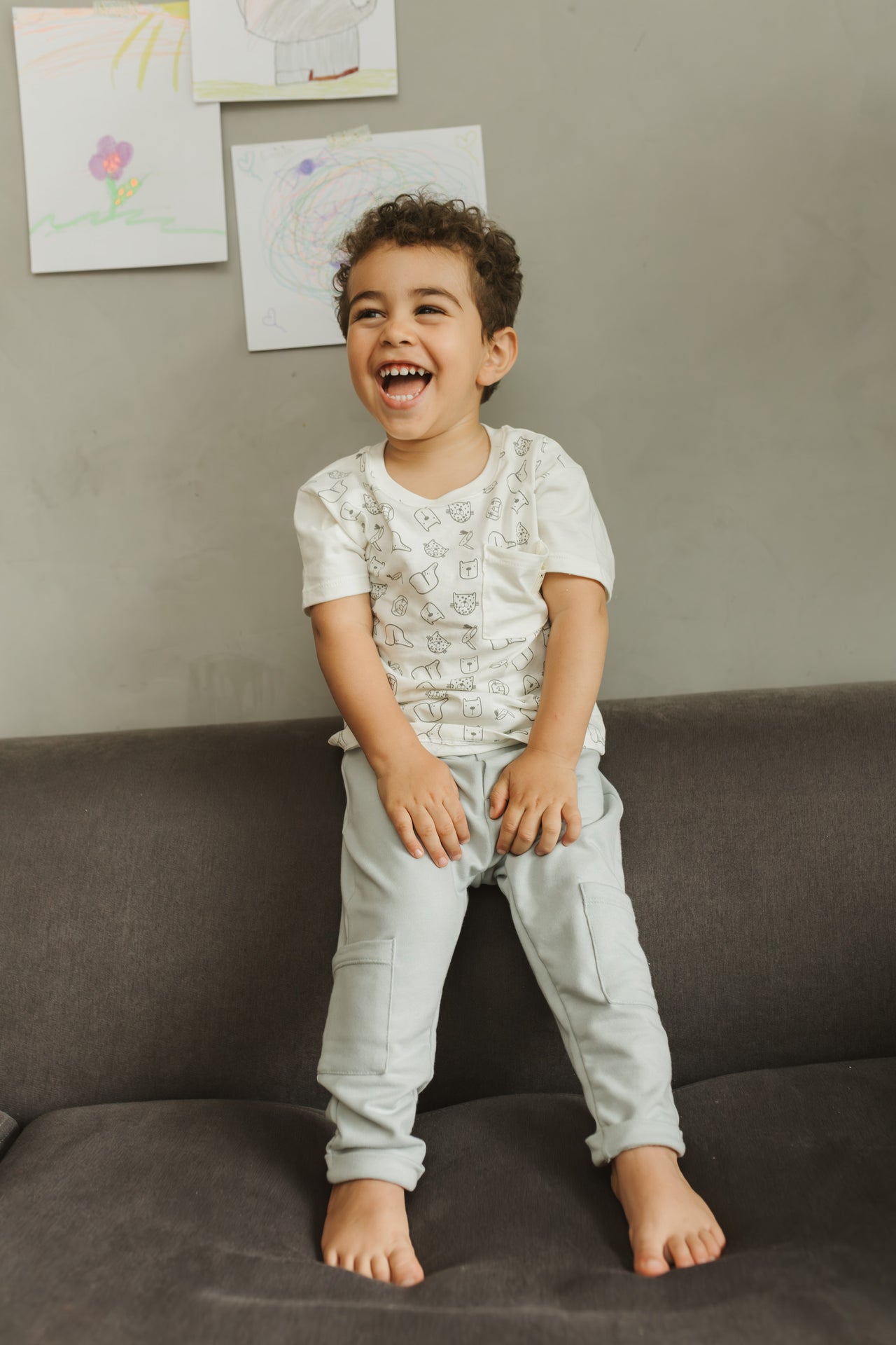 Set Jogger  Niño Bebe Animals