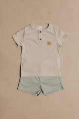 @CONJUNTO BERMUDA PLANA NIÑO BEBE