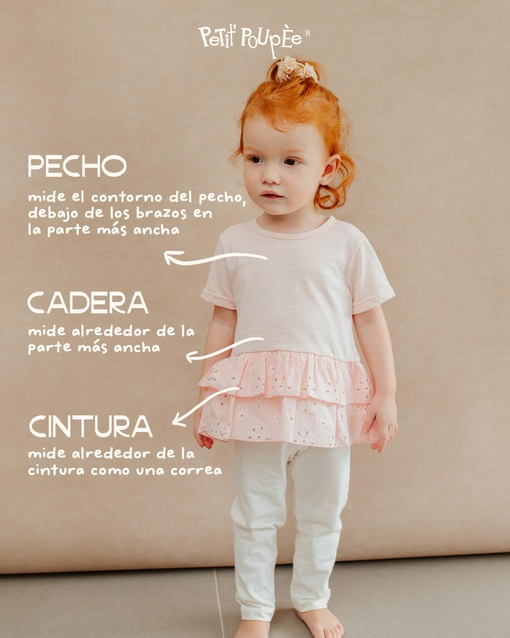@Conjunto Legging Niña Bebé MORE AMOR