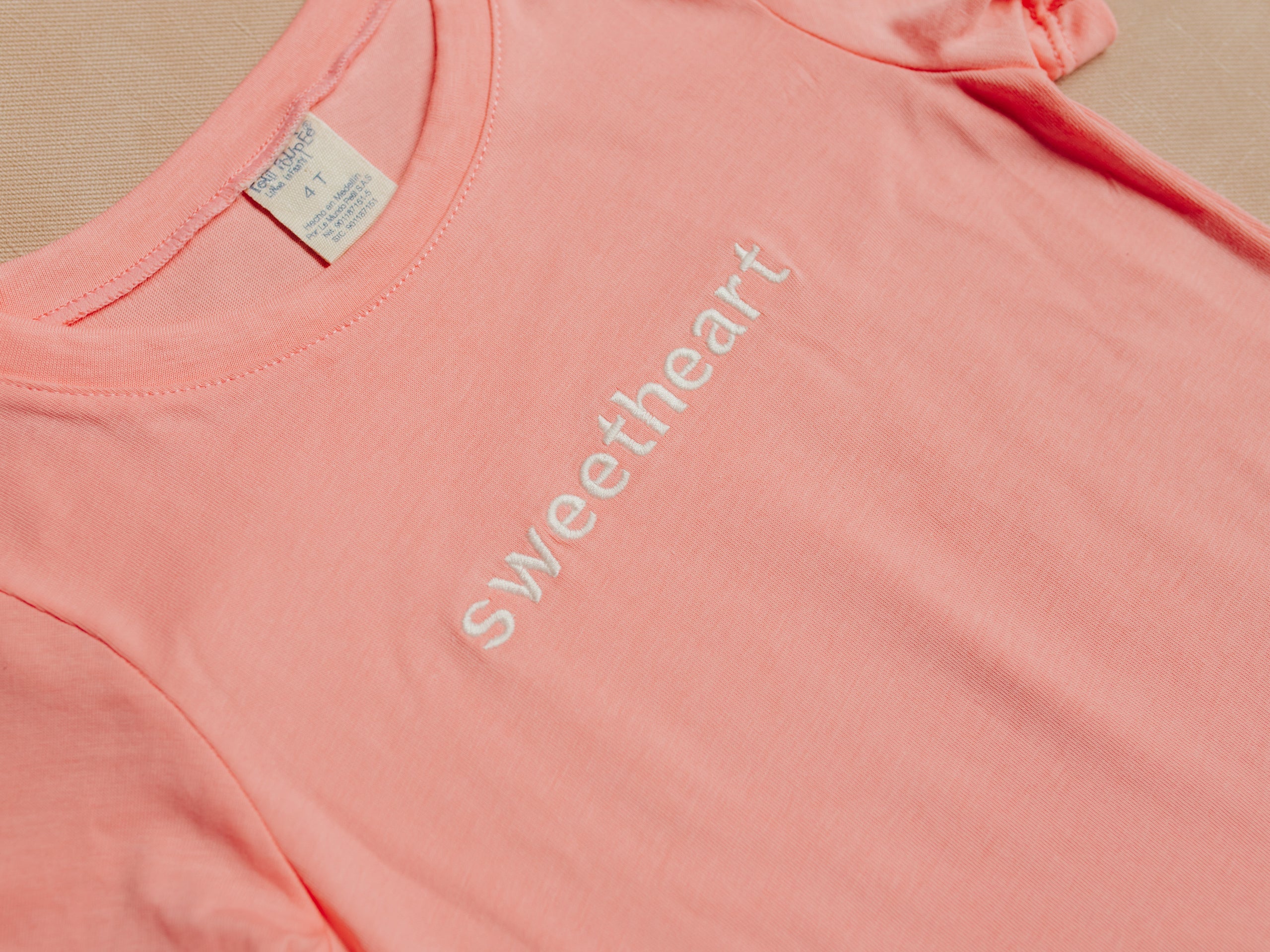 @Camiseta Básica Niña SWEETHEART