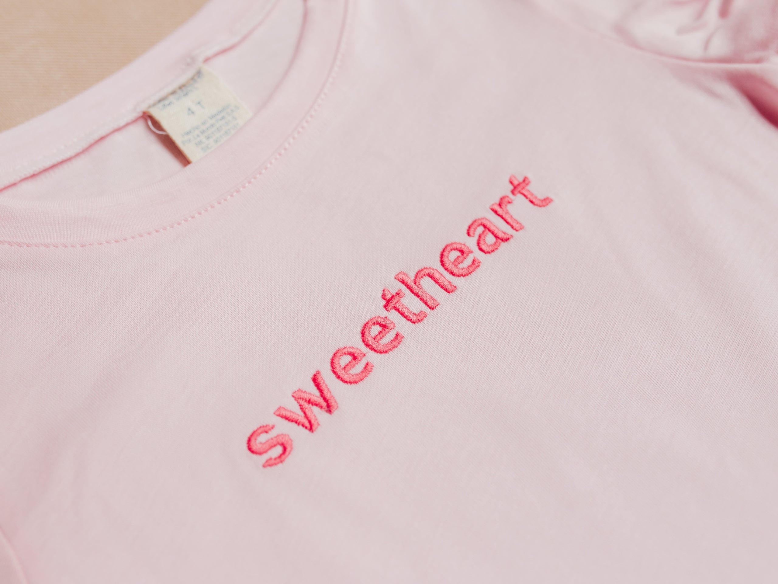 @Camiseta Básica Niña SWEETHEART