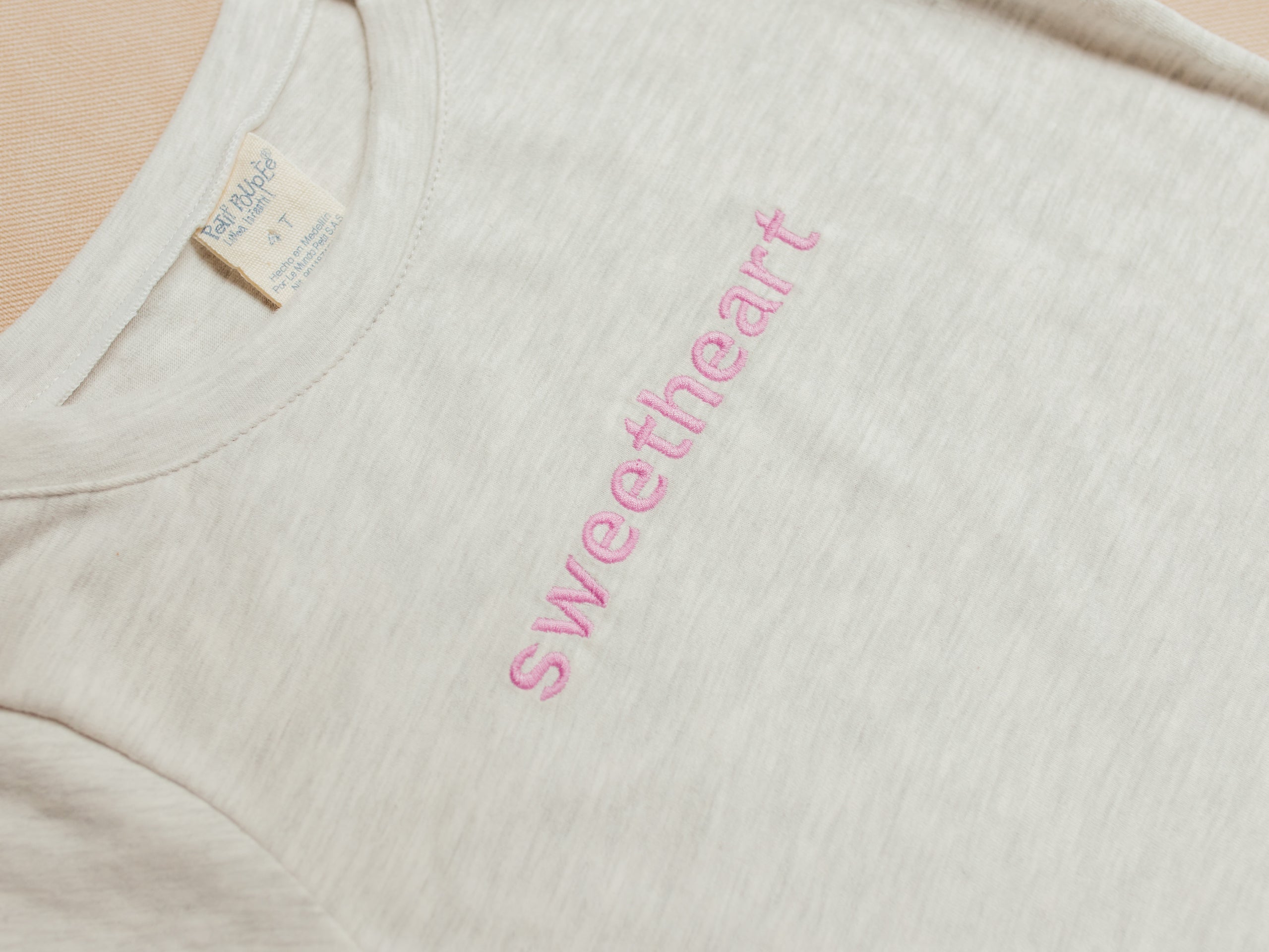 @Camiseta Básica Niña SWEETHEART