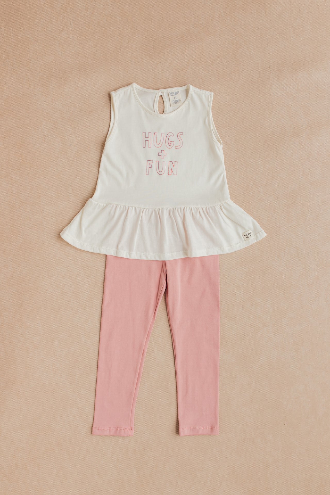 @Conjunto Legging Niña HUGS