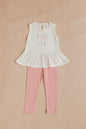 @Conjunto Legging Niña HUGS