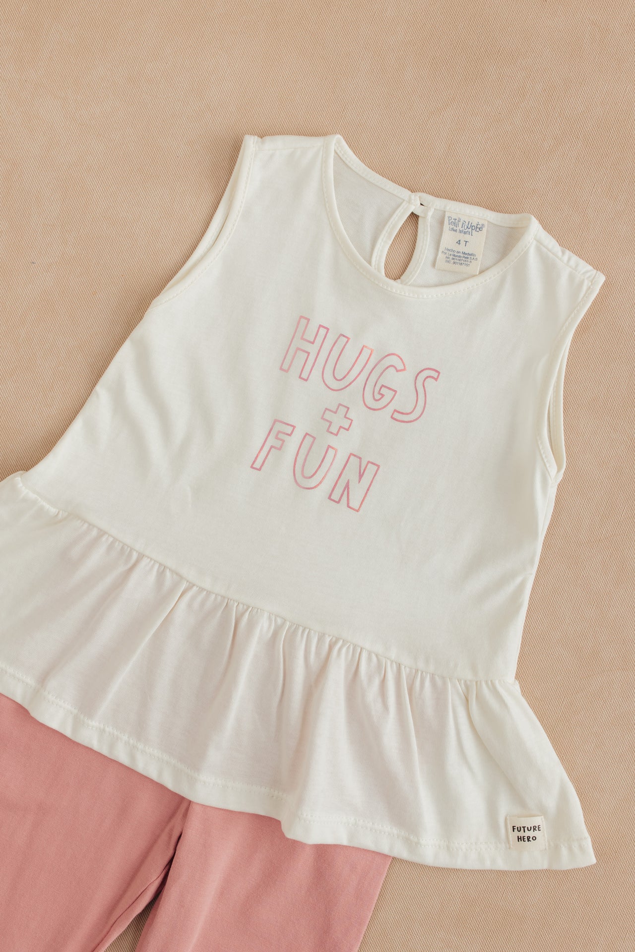 @Conjunto Legging Niña HUGS