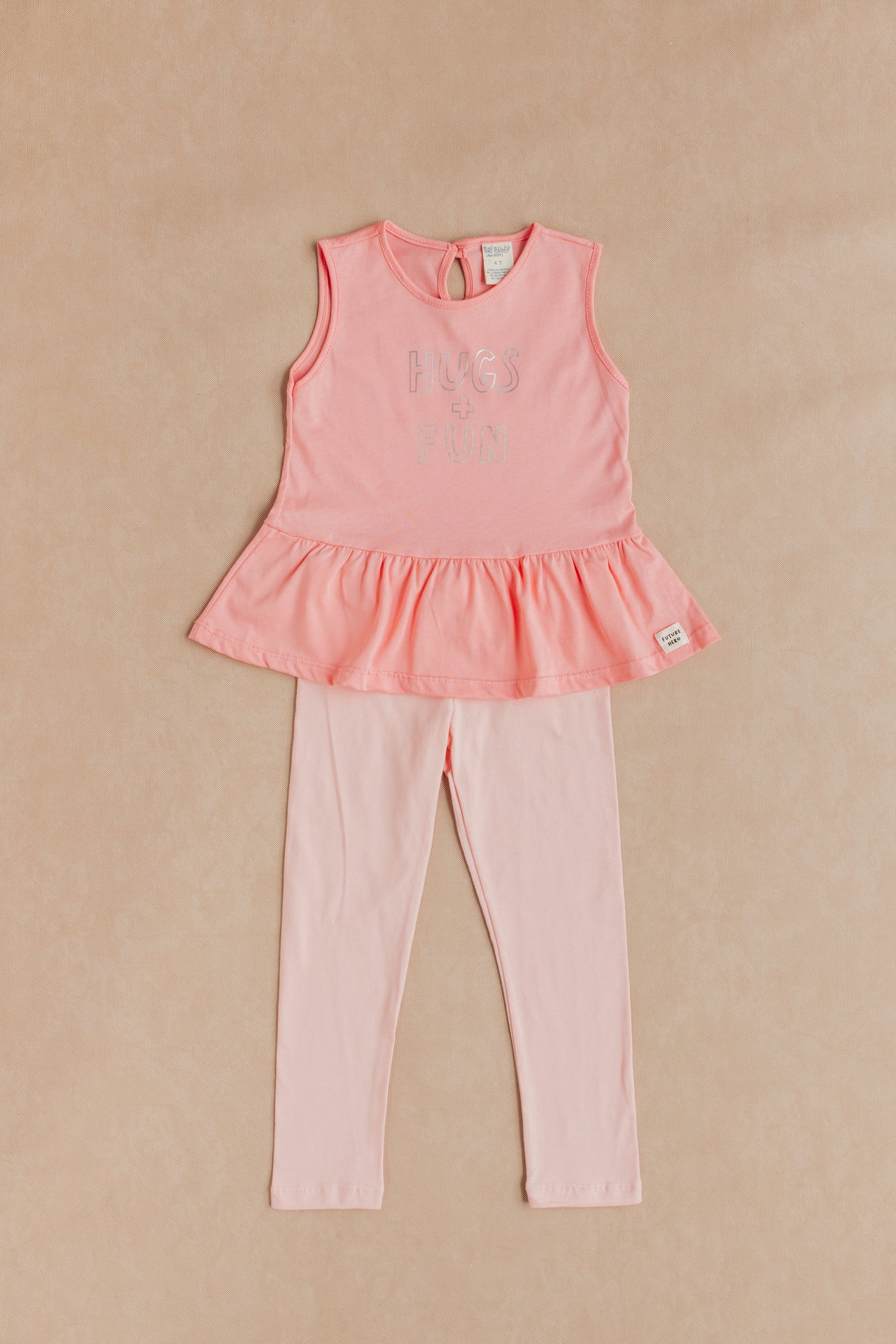 @Conjunto Legging Niña HUGS
