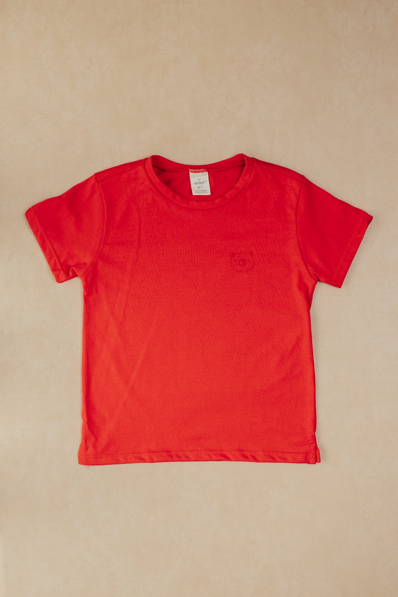 @Camiseta Básica Niño Grande Oso