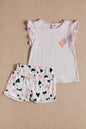 CONJUNTO SHORT NIÑA